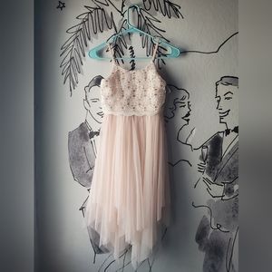 Zenzi Girls Blush Party Dress